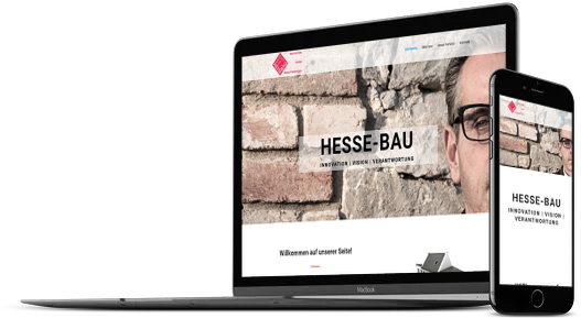 Webdesign Bauunternehmen Baufirma