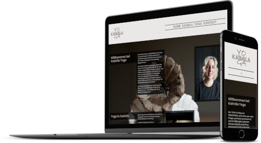 Webdesign Website Yogalehrer