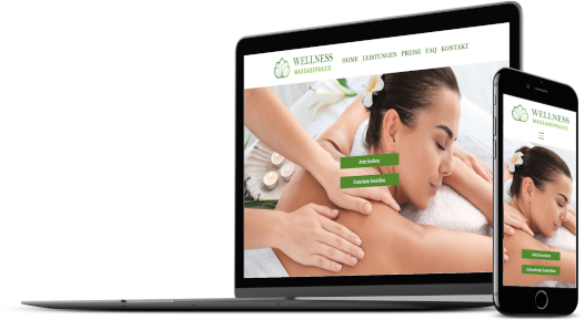 Webdesign Massagepraxis